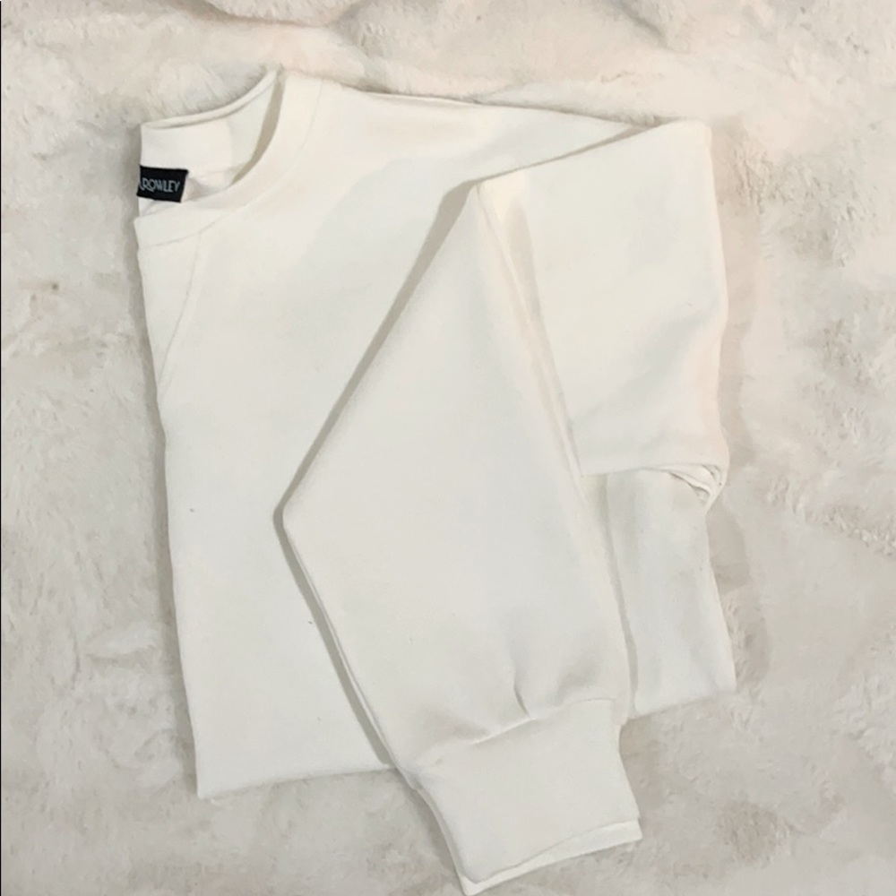 Dressy sweatshirt by Cynthia Rowley new w/o tags